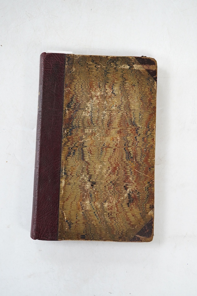 Parry, William - The Last Days of Lord Byron: with his Lordship’s opinions on various subjects, particularly on the state and prospects of Greece, 1st edition, 8vo, with half title, engraved frontis and 3 hand-coloured a